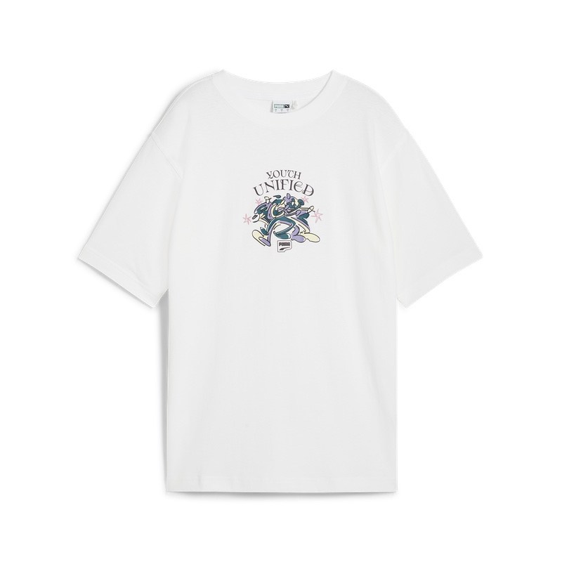 Tricou Puma Downtown Relaxed Graphic Tee - poza 1