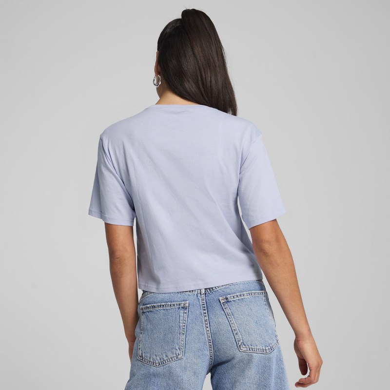 Tricou Puma ESS Cropped No. 1 Logo Relaxed Tee - poza 2