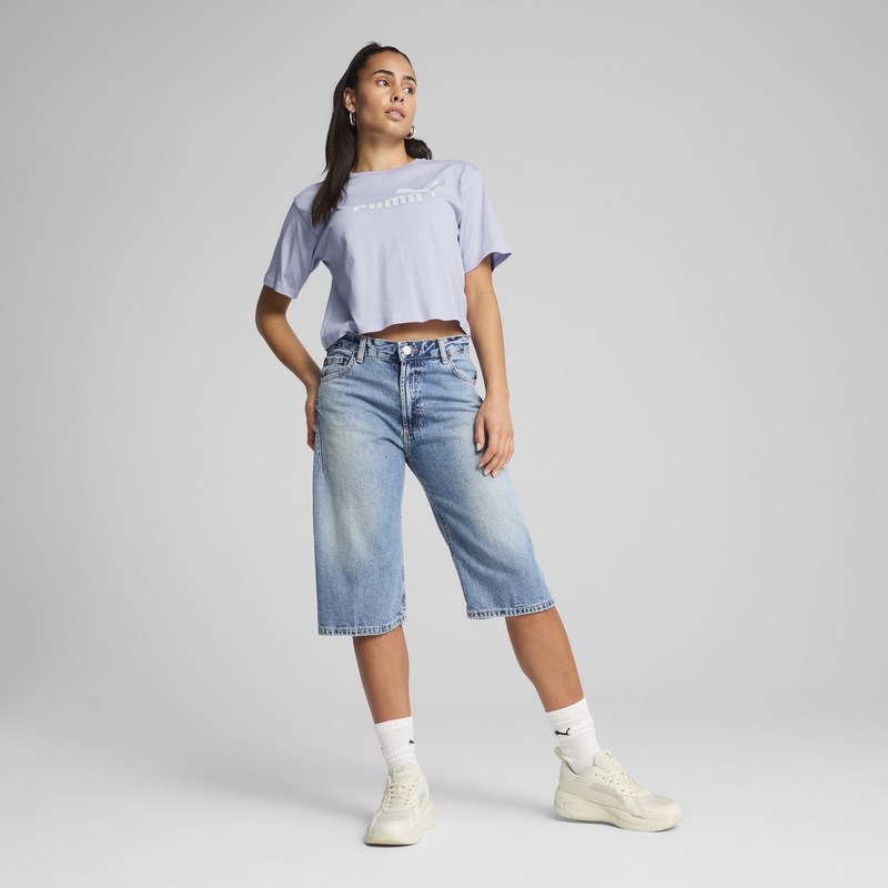 Tricou Puma ESS Cropped No. 1 Logo Relaxed Tee - poza 3
