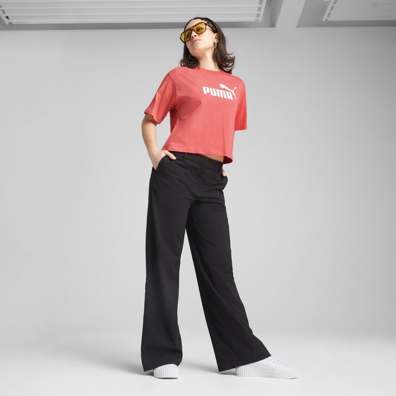 Tricou Puma ESS Cropped No. 1 Logo Relaxed Tee - poza 3