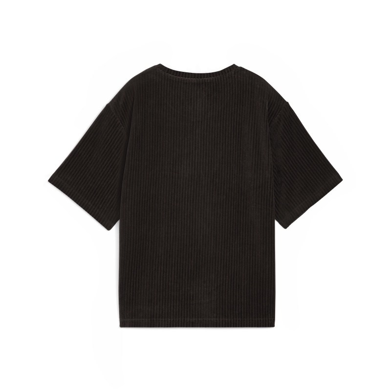 Tricou Puma ESS ELEVATED Relaxed Velour Rib Tee - poza 5