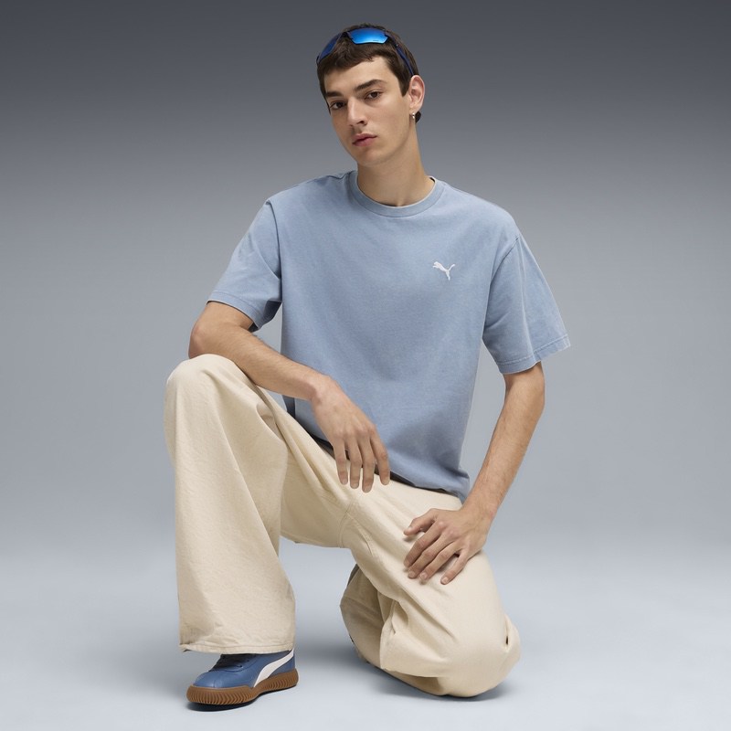 Tricou Puma ESS ELEVATED Relaxed Wash Tee - poza 3