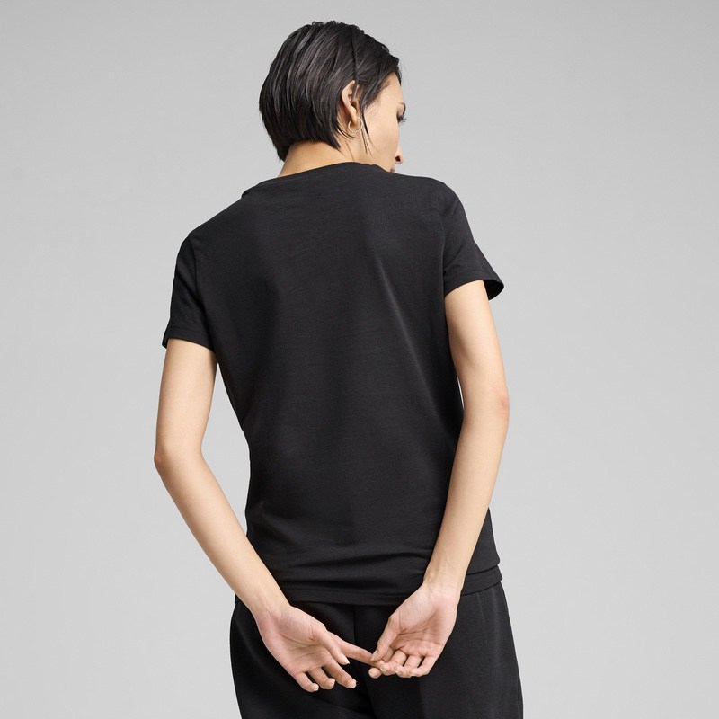 Tricou Puma ESS METALLIC No. 1 Logo Tee - poza 3