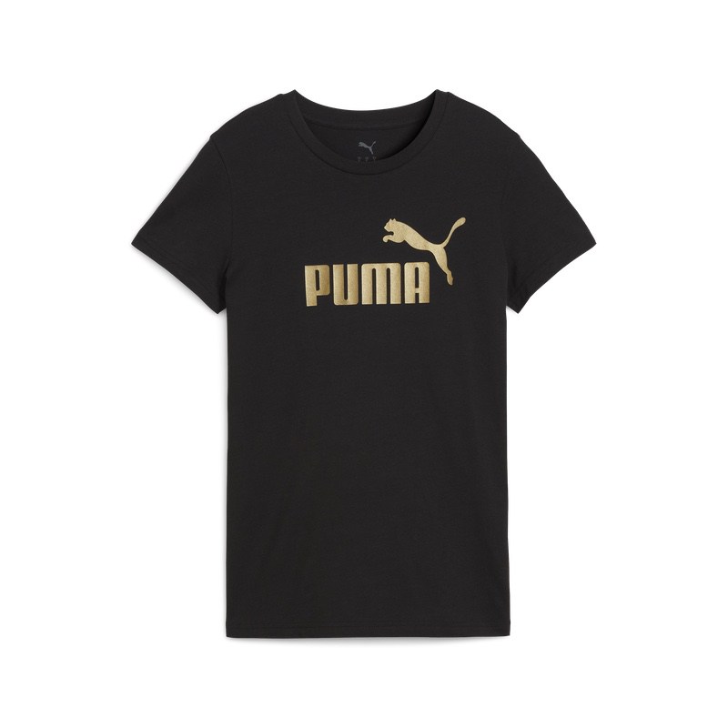 Tricou Puma ESS METALLIC No. 1 Logo Tee - poza 4