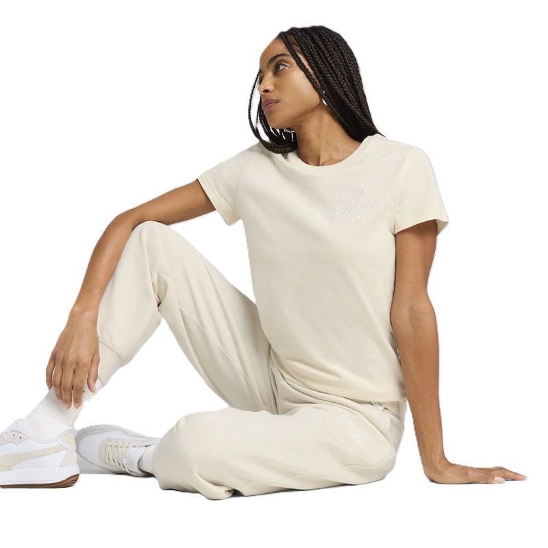 Tricou Puma ESS SCRIPT Tee - poza 1