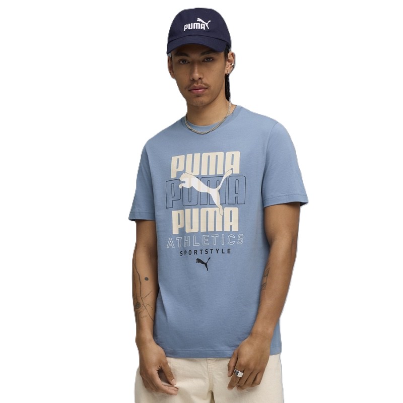 Tricou Puma GRAPHIC Stacked Graphic Tee - poza 1