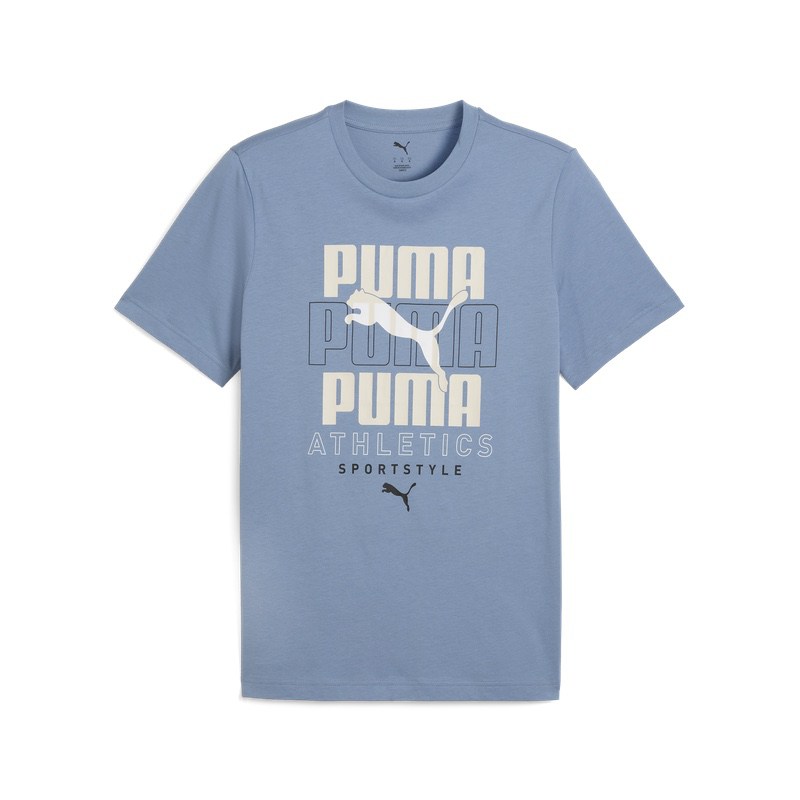 Tricou Puma GRAPHIC Stacked Graphic Tee - poza 4