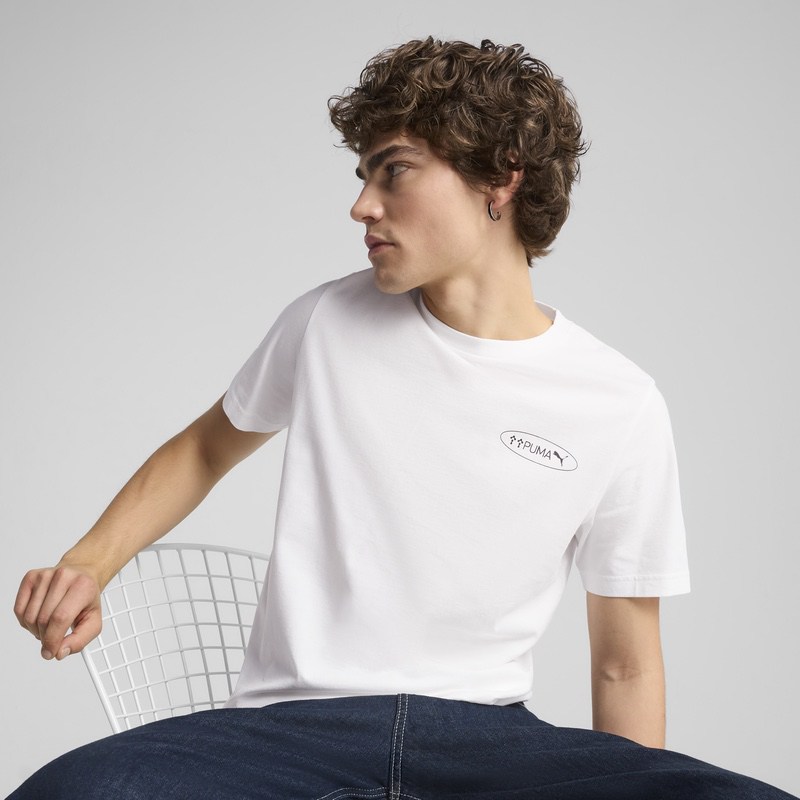 Tricou Puma GRAPHICS 3 Circles Tee - poza 3