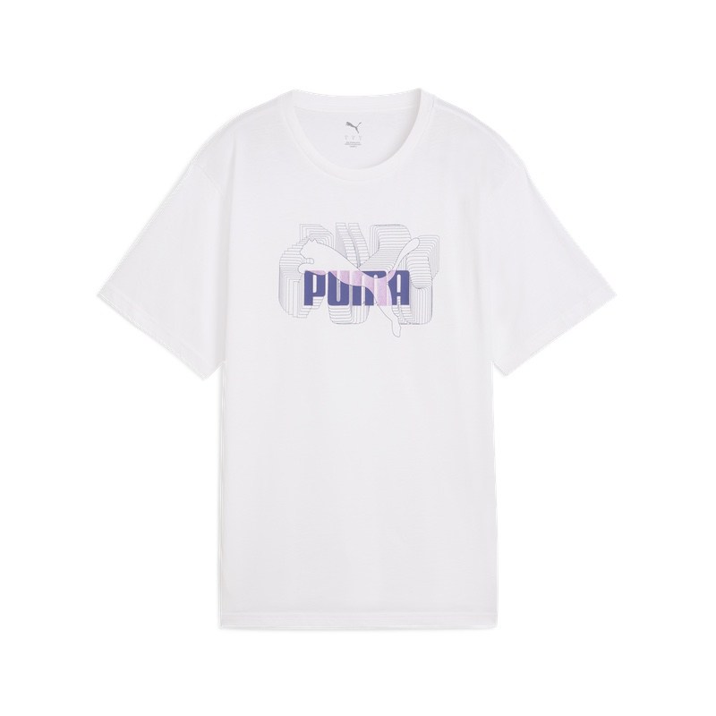 Tricou Puma GRAPHICS Stacked No. 1 Logo Relaxed Tee - poza 1