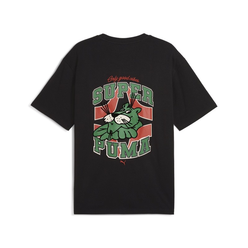 Tricou Puma GRAPHICS Super Relaxed Tee - poza 5