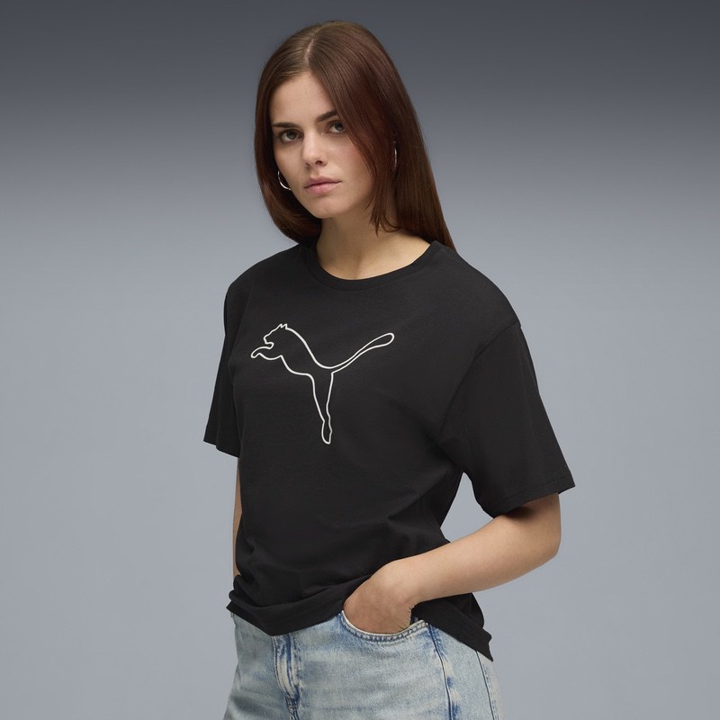 Tricou Puma HER Relaxed Graphic Tee - poza 3