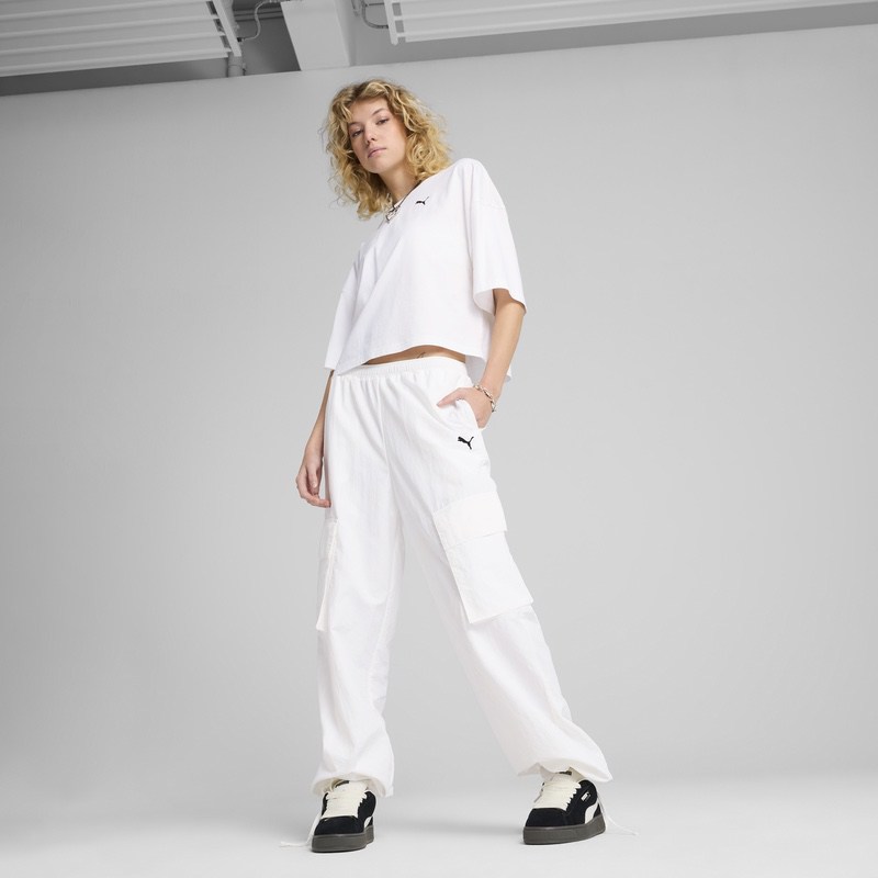 Tricou Puma WARDROBE ESS Oversized Short Tee - poza 5