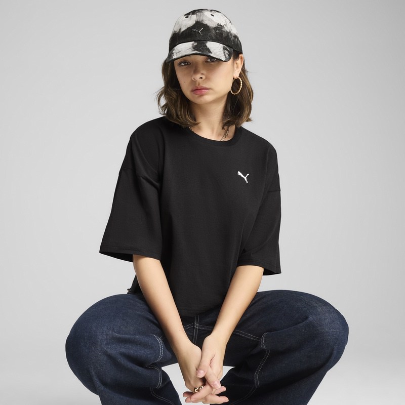Tricou Puma WARDROBE ESS Oversized Short Tee - poza 3