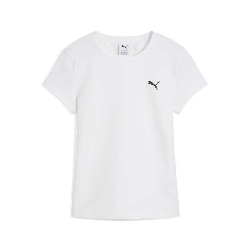 Tricou Puma WARDROBE ESS Ribbed Slim Tee - poza 1