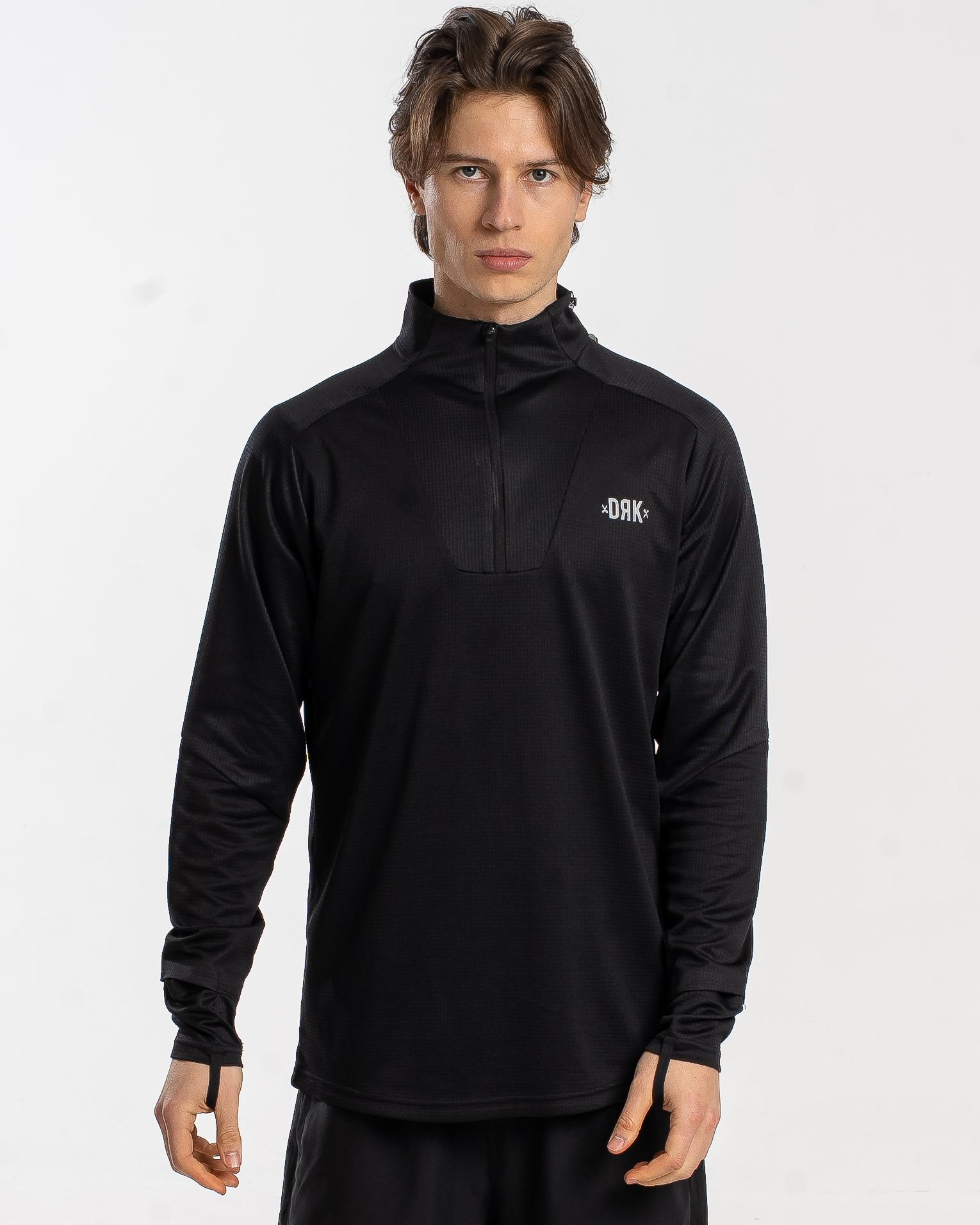 TRICOU SPORT CU MÂNECĂ LUNGĂ PENTRU BĂRBAȚI HARVEY- USCARE RAPIDĂ, RESPIRABIL - S