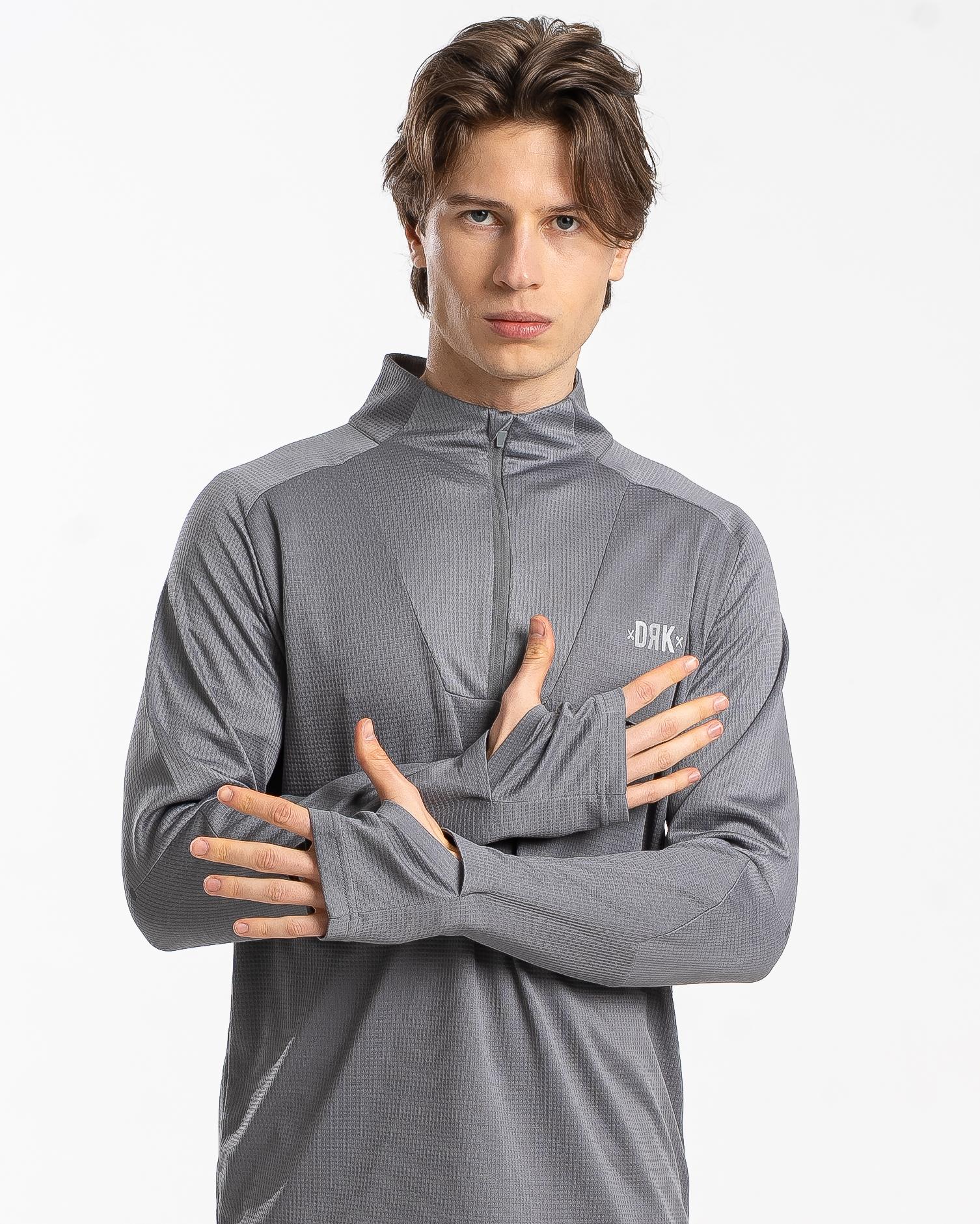 TRICOU SPORT CU MÂNECĂ LUNGĂ PENTRU BĂRBAȚI HARVEY- USCARE RAPIDĂ, RESPIRABIL - XXL