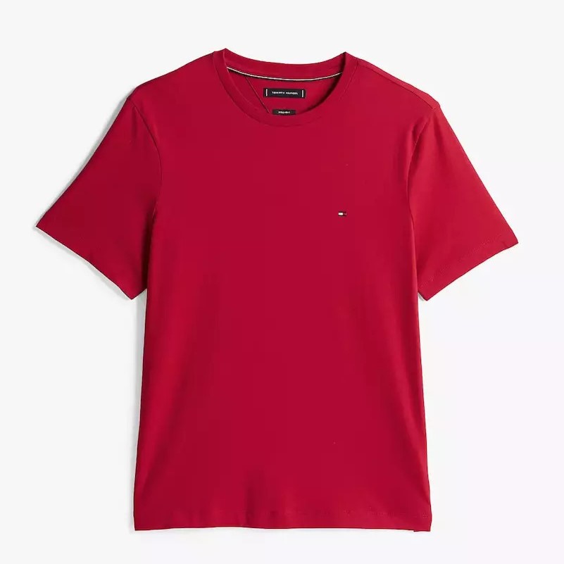 Tricou Tommy Hilfiger ESS SEASONAL REG FIT SOLID TEE - poza 3