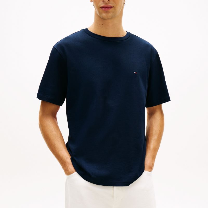 Tricou Tommy Hilfiger FLAG TEE - poza 1