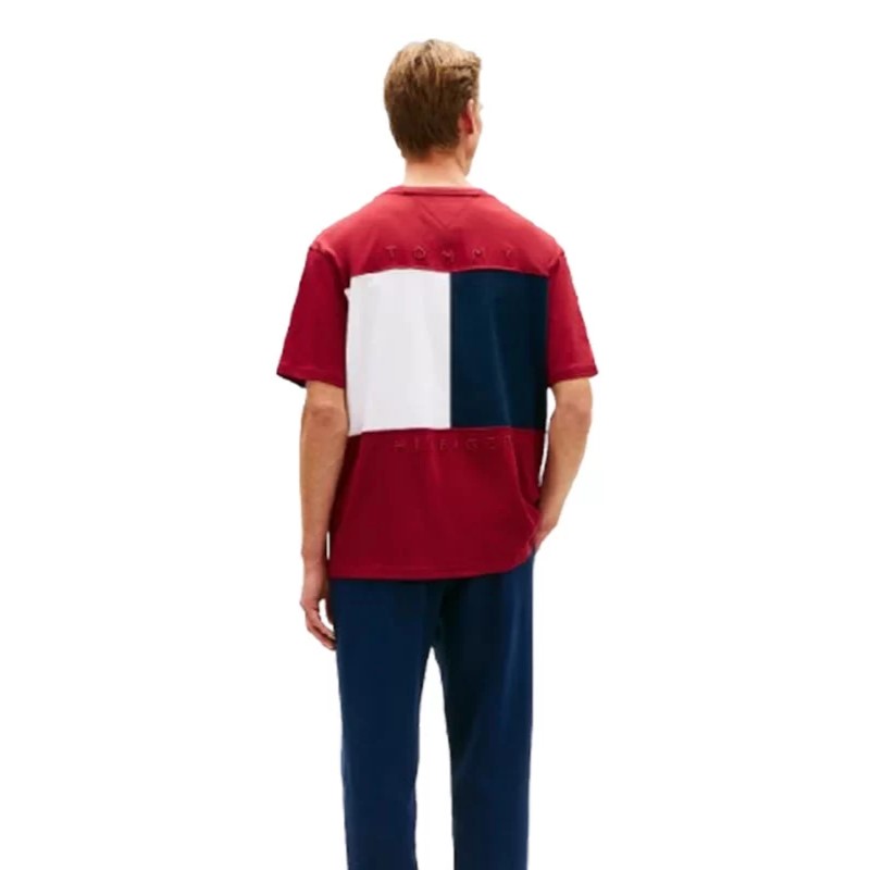 Tricou Tommy Hilfiger FLAG TEE - poza 2