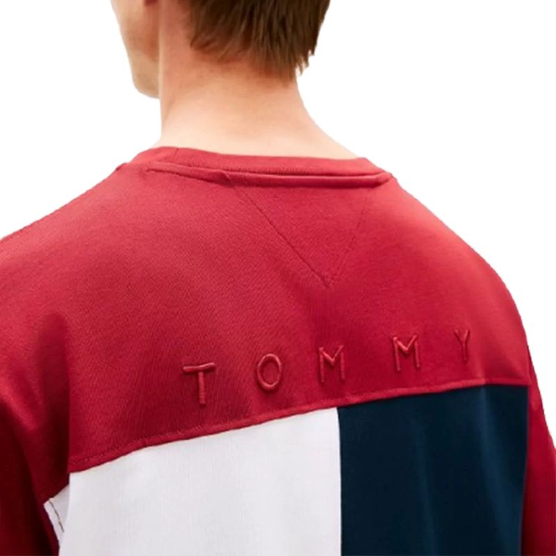 Tricou Tommy Hilfiger FLAG TEE - poza 3