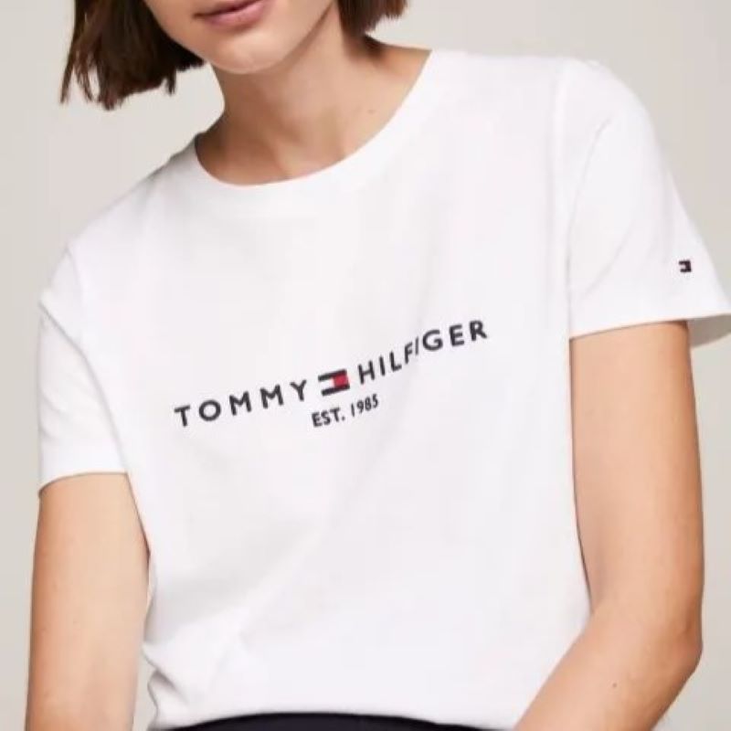 Tricou Tommy Hilfiger HERITAGE HILFIGER C-NK REG TEE - poza 3