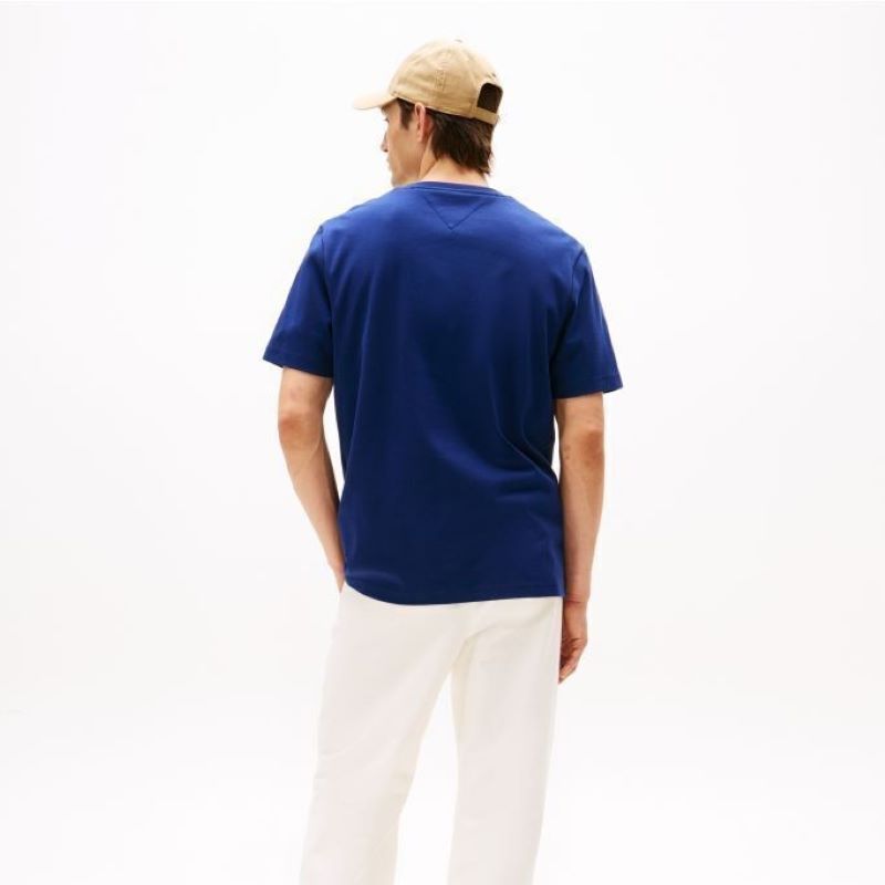 Tricou Tommy Hilfiger HILFIGER ARCH EMBOSSED TEE - poza 2