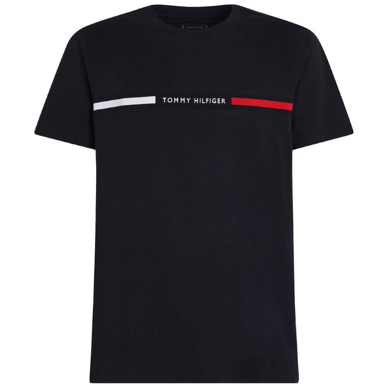 Tricou Tommy Hilfiger HILFIGER CHEST INSERT TEE - poza 3