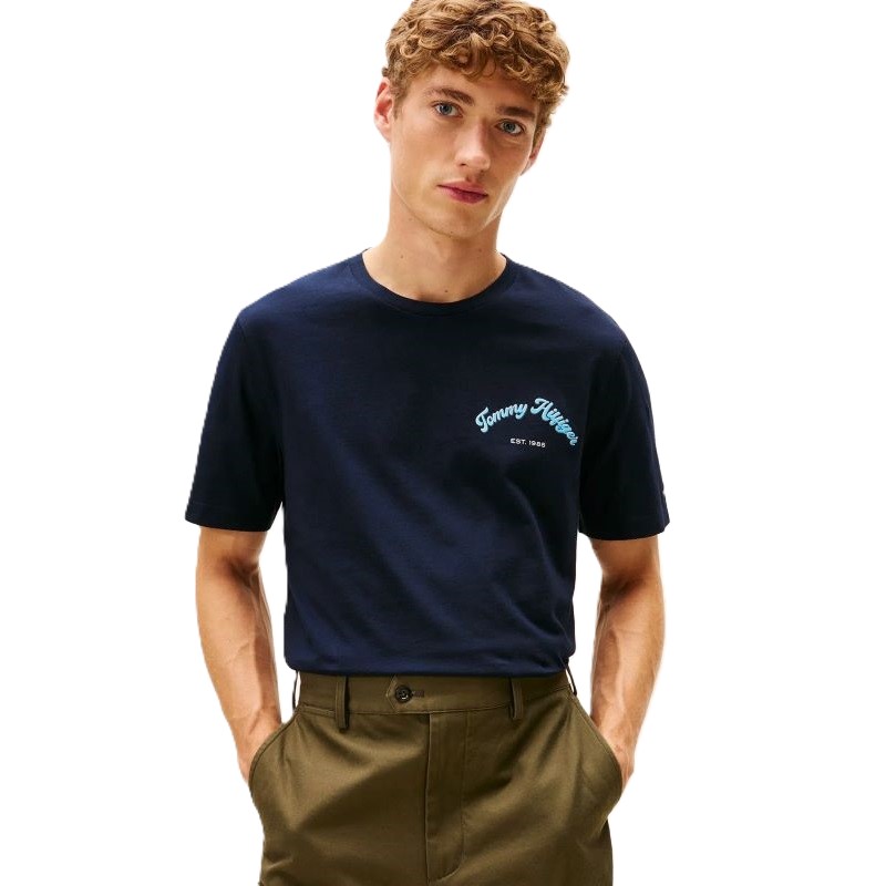 Tricou Tommy Hilfiger IC GRAPHIC TEE - poza 1