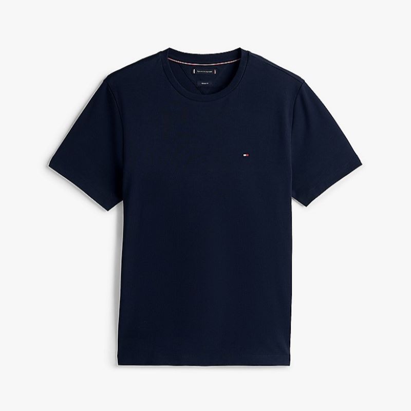Tricou Tommy Hilfiger LIGHT INTERLOCK TEE - poza 2
