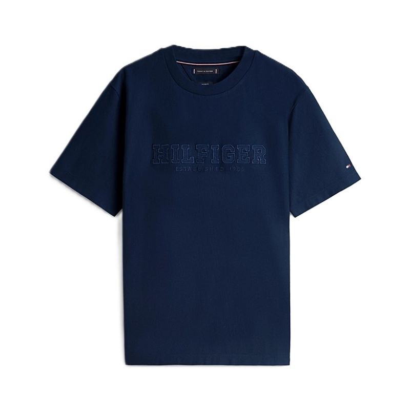Tricou Tommy Hilfiger MIX MEDIA GRAPHIC TEE - poza 3