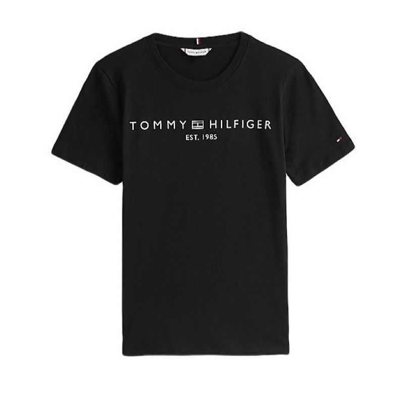 Tricou Tommy Hilfiger REG CORP LOGO C-NK SS - poza 3
