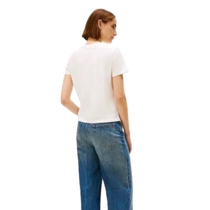 Tricou Tommy Hilfiger SCRIPT REG C-NK SS TEE - poza 2