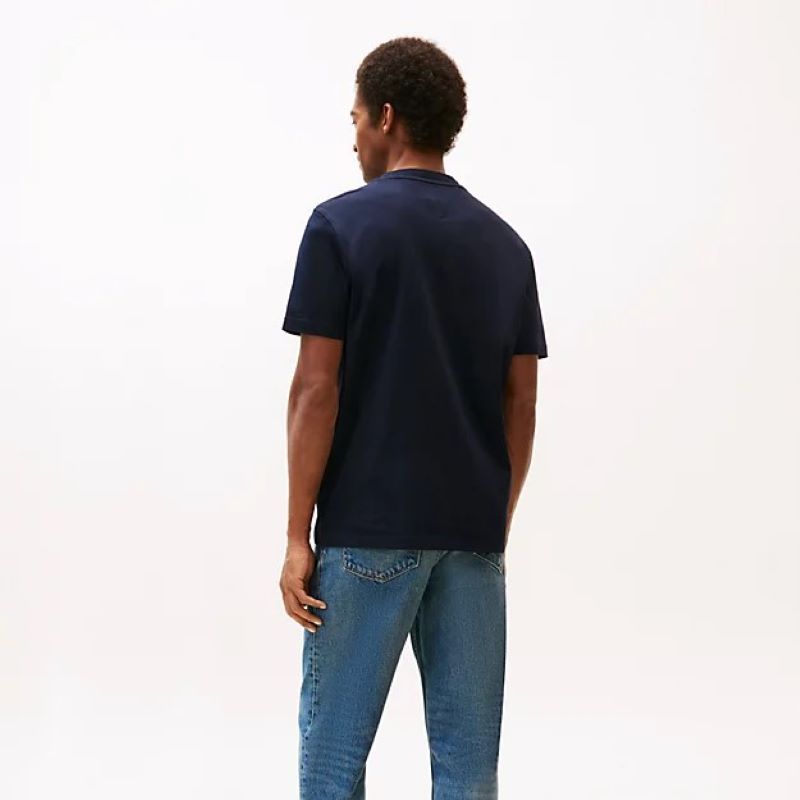 Tricou Tommy Hilfiger TH COLOUR FLAG TEE - poza 2