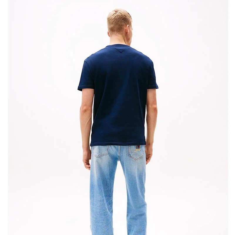 Tricou Tommy Hilfiger TJM REG BADGE TEE EXT - poza 2