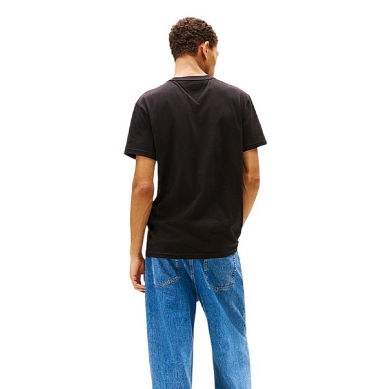 Tricou Tommy Hilfiger TJM REG CENTER FLAG SS TEE - poza 2