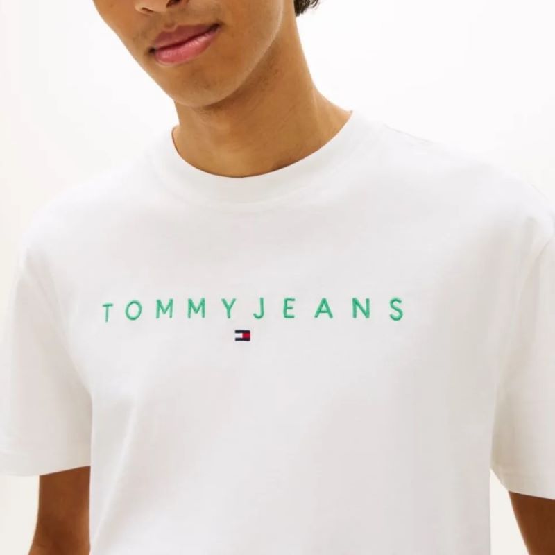 Tricou Tommy Hilfiger TJM REG LINEAR LOGO TEE EXT - poza 3