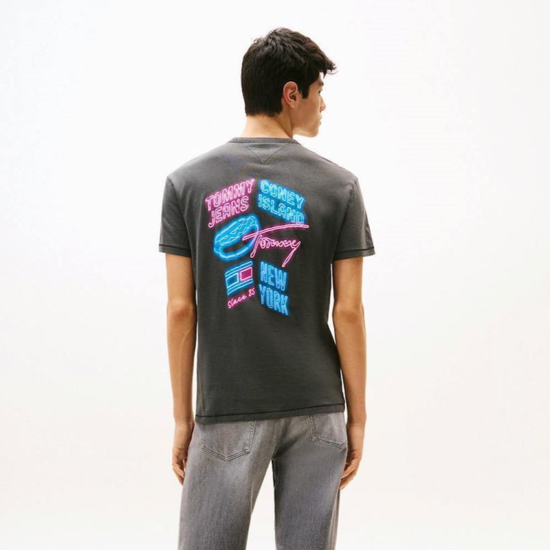 Tricou Tommy Hilfiger TJM REG NOVELTY FAIR TEE EXT - poza 2