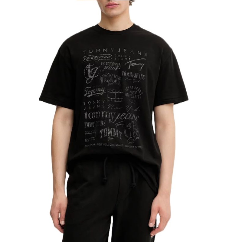 Tricou Tommy Hilfiger TJM RLX ARCHIVE LOGOS TEE - poza 1