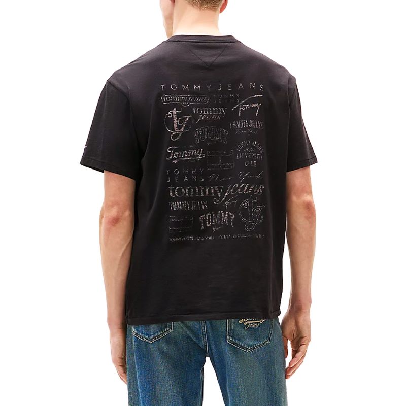 Tricou Tommy Hilfiger TJM RLX ARCHIVE LOGOS TEE - poza 2
