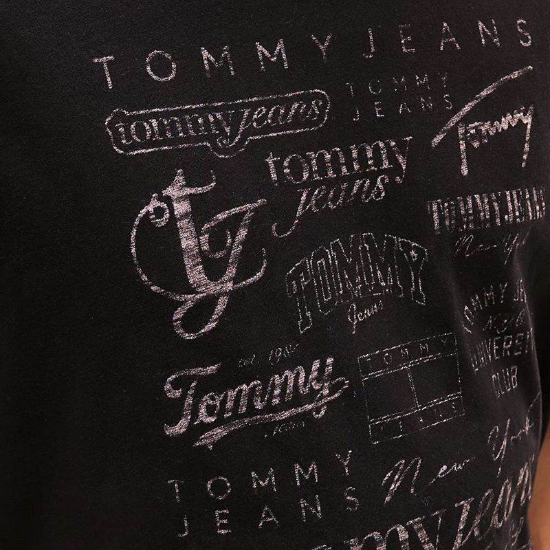 Tricou Tommy Hilfiger TJM RLX ARCHIVE LOGOS TEE - poza 3