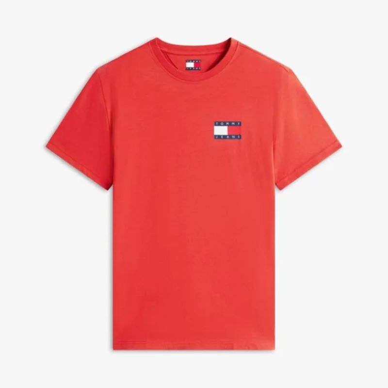 Tricou Tommy Hilfiger TJM SLIM ESSENTIAL FLAG TEE EXT - poza 3