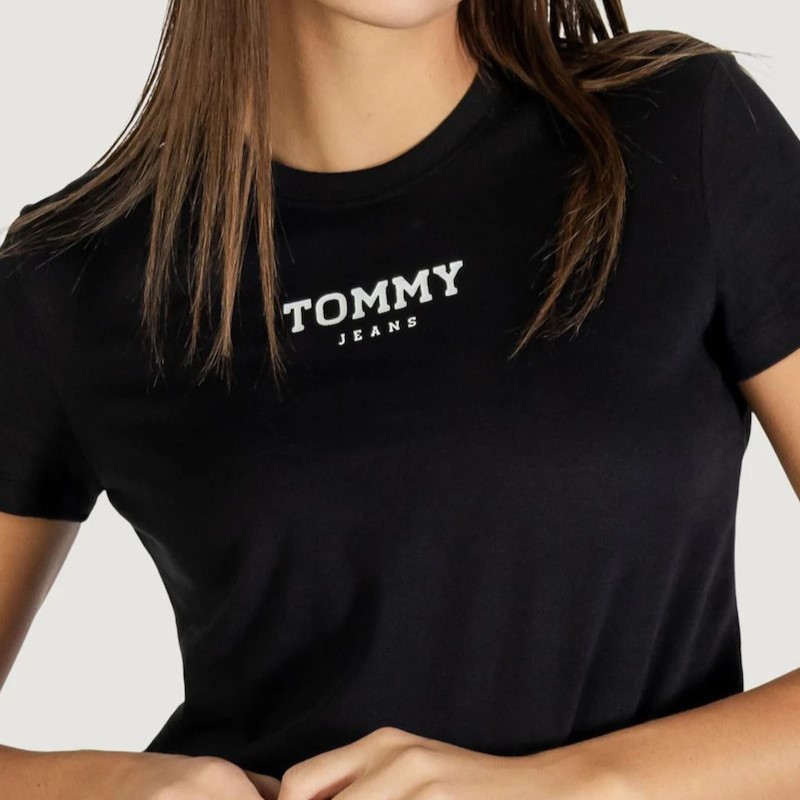 Tricou Tommy Hilfiger TJW REG ESSENTIAL LOGO 2 TEE EXT - poza 3
