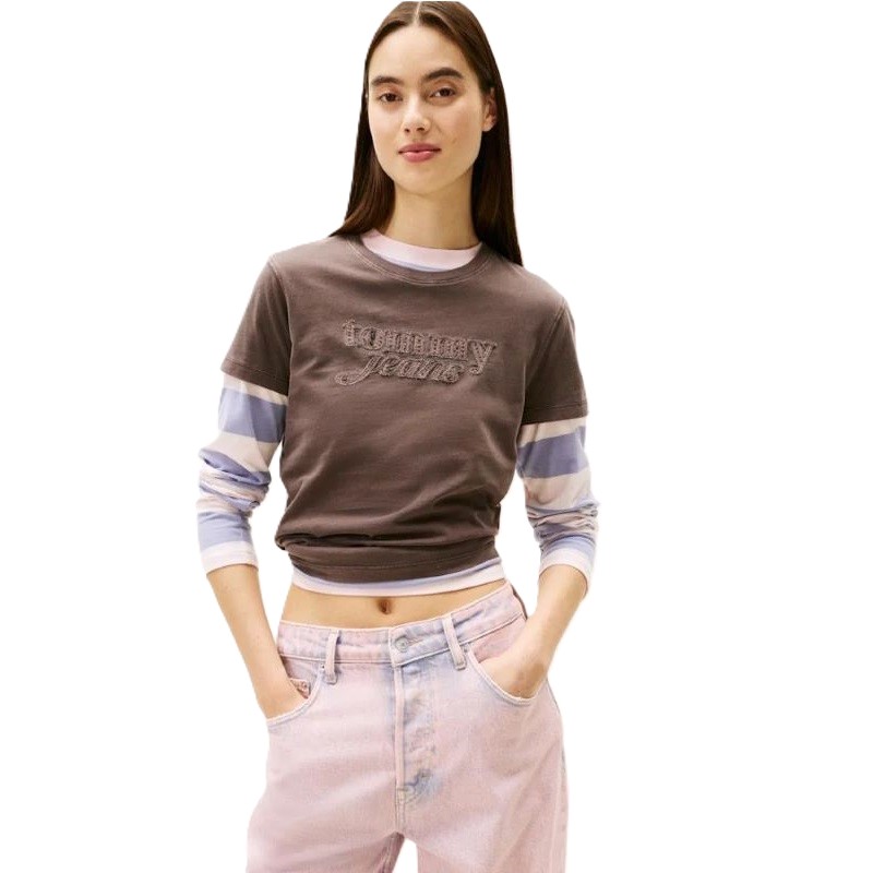 Tricou Tommy Hilfiger TJW REG GMD SCRIPT TEE - poza 1