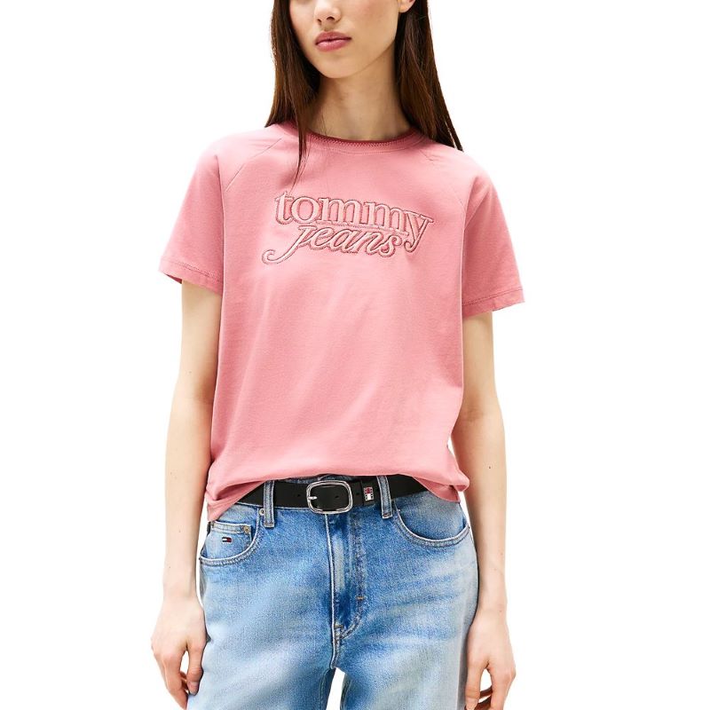 Tricou Tommy Hilfiger TJW REG SCRIPT TEE EXT - poza 1