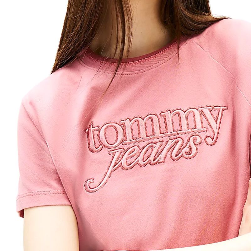 Tricou Tommy Hilfiger TJW REG SCRIPT TEE EXT - poza 3