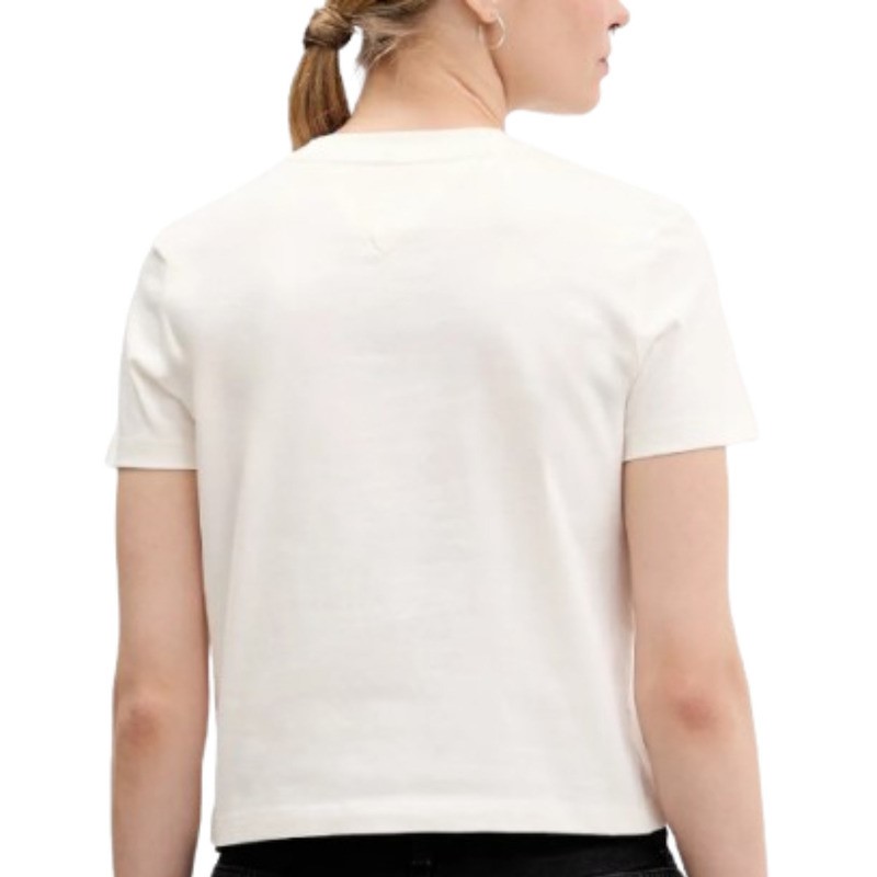 Tricou Tommy Hilfiger TJW REG SH TONAL FLAG TEE - poza 2