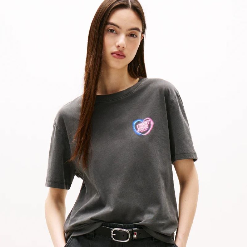 Tricou Tommy Hilfiger TJW RLX NEON SS TEE EXT - poza 1