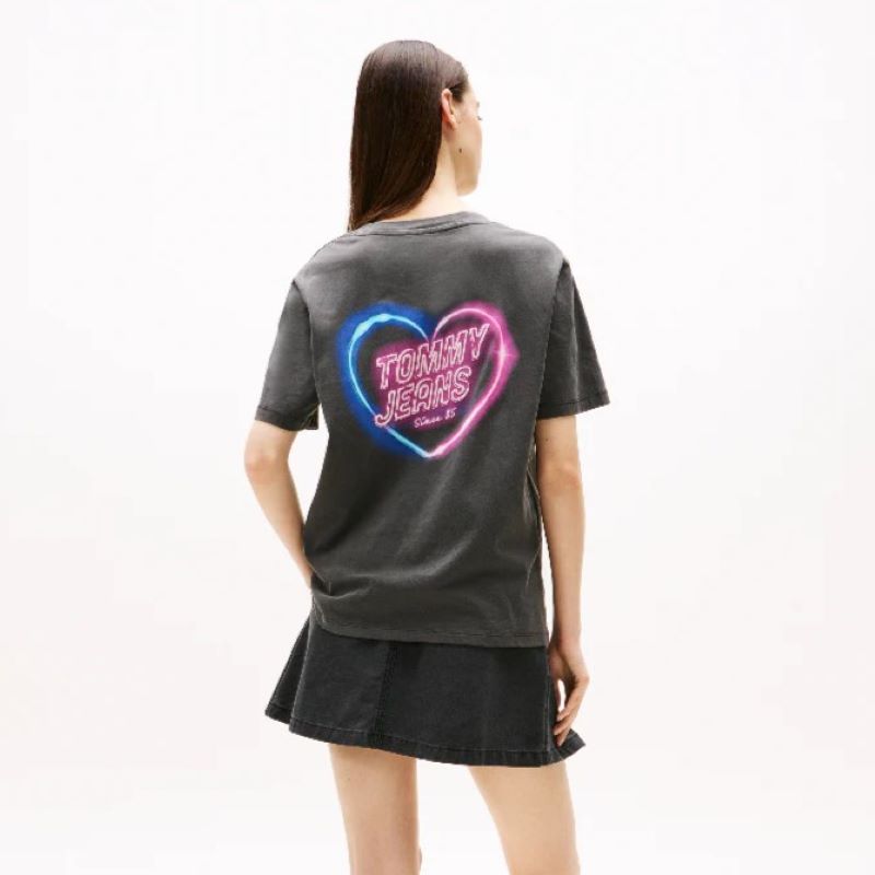Tricou Tommy Hilfiger TJW RLX NEON SS TEE EXT - poza 2