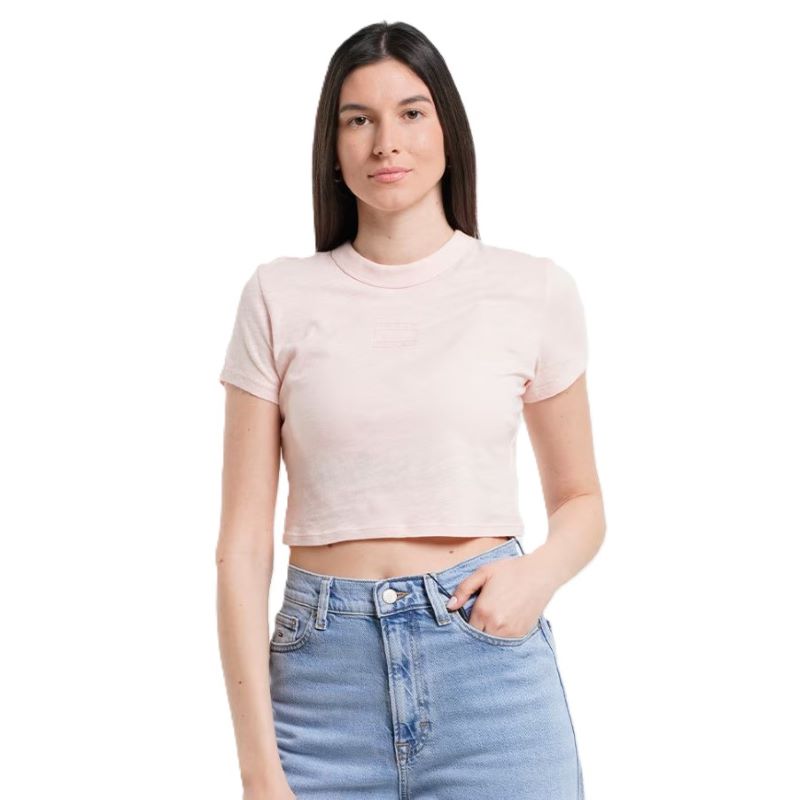Tricou Tommy Hilfiger TJW SLIM CRP GMD TONALFLAG EXT - poza 1
