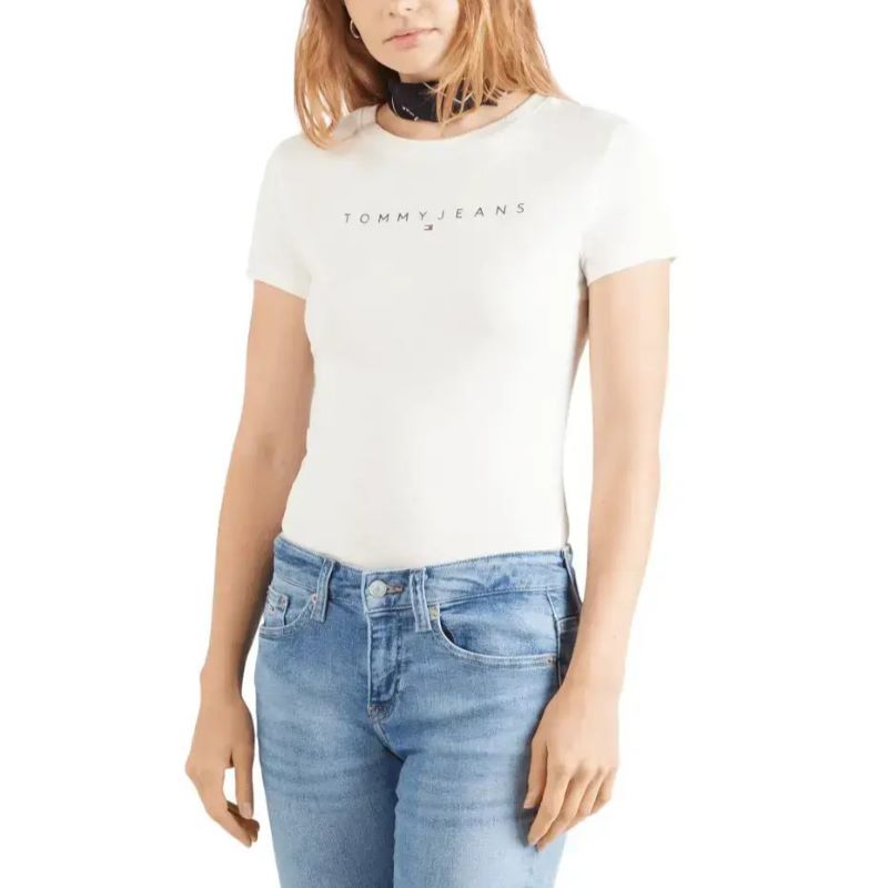 Tricou Tommy Hilfiger TJW SLIM LINEAR TEE EXT - poza 1